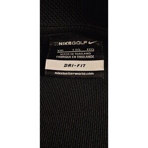 Nike Golf Dri Fit Polo Shirt Men XXL Black